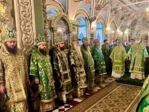 Митрополит Филипп принял участие в торжественных богослужениях в Свято-Троицкой Сергиевой лавре