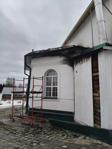 В Коми объявлен сбор средств на восстановление церкви в Ношуле после пожара