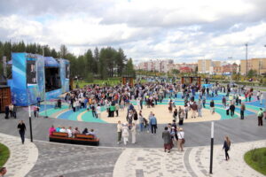 В Ухте открыли «парк семейного счастья»